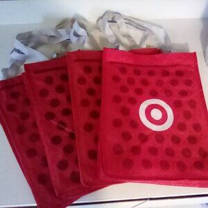 Lot of 4 Target Reusable Bags